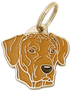 PERRO CRESTADO RODESIANO - Placa grabada, placas identificativas para perros grabadas MjavHov.